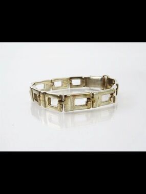 Gucci Geometric Link Bracelet - Silver Tone